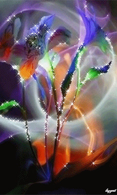 Sparkling flowers abstract.gif
